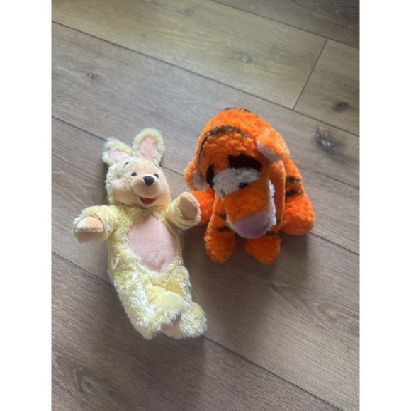 Disney Other - Disney Parks POOH In Bunny Suit And TIGGER Plush, Walt Disney World